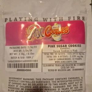 Buy Jungle Boys – Pink Sugar Cookies (Sealed Dispensary Packs) UK